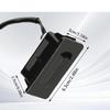 Trunk Release Button Unit with Wire Lead for 2007-2013 Sedan Year Range, GS2A624B0B, Rectangular Face and White Port Care Part Vehicle