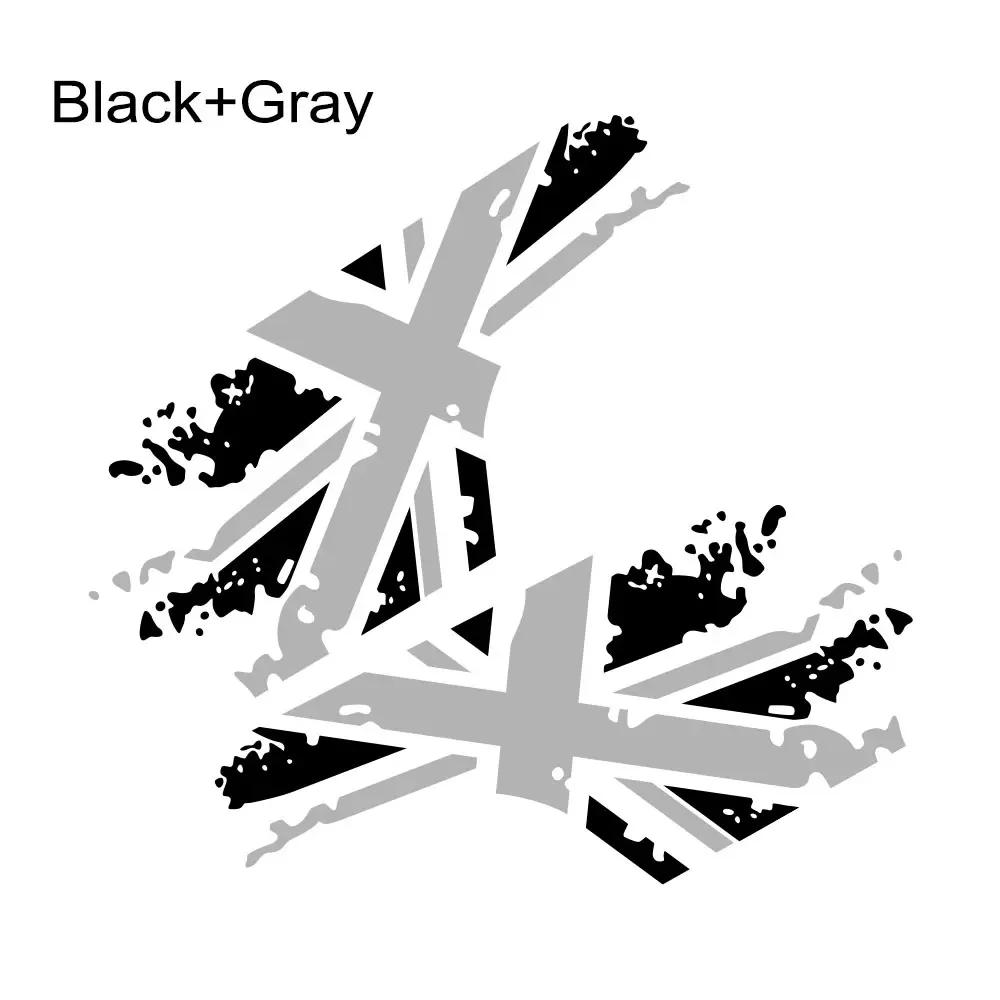 Car Body Side Sticker Splash Union Jack Flag Decor Decal Universal For MINI Cooper S One Countryman F54 F55 F56 R55 R56 R60