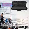 EVA Shock Resistant Fishing Rod Transport Bag with Removable Strap Storage Space Fishing Tackle Carriers Bag For Tackle