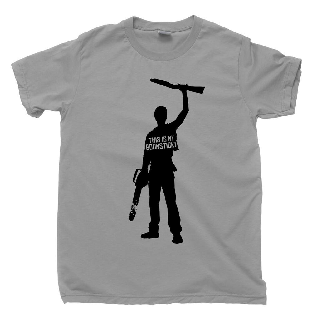 

Evil Dead T Shirt 2 3 Bruce Campbell Movies Poster Figure Comic DVD Blu Ray Tee L