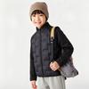Kids Multipurpose Down Coat Warm Insulation Outerwear Stand Collar Accent For Primary School Students