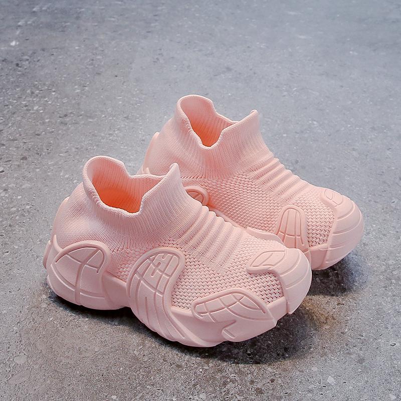 26-37 Children's Oversized Breathable Fashionable Sports and Leisure Shoes Student Versatile Children's Shoes Socks and Shoes