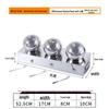 Stainless Steel Self-Service Condiment & Snack Display Stand