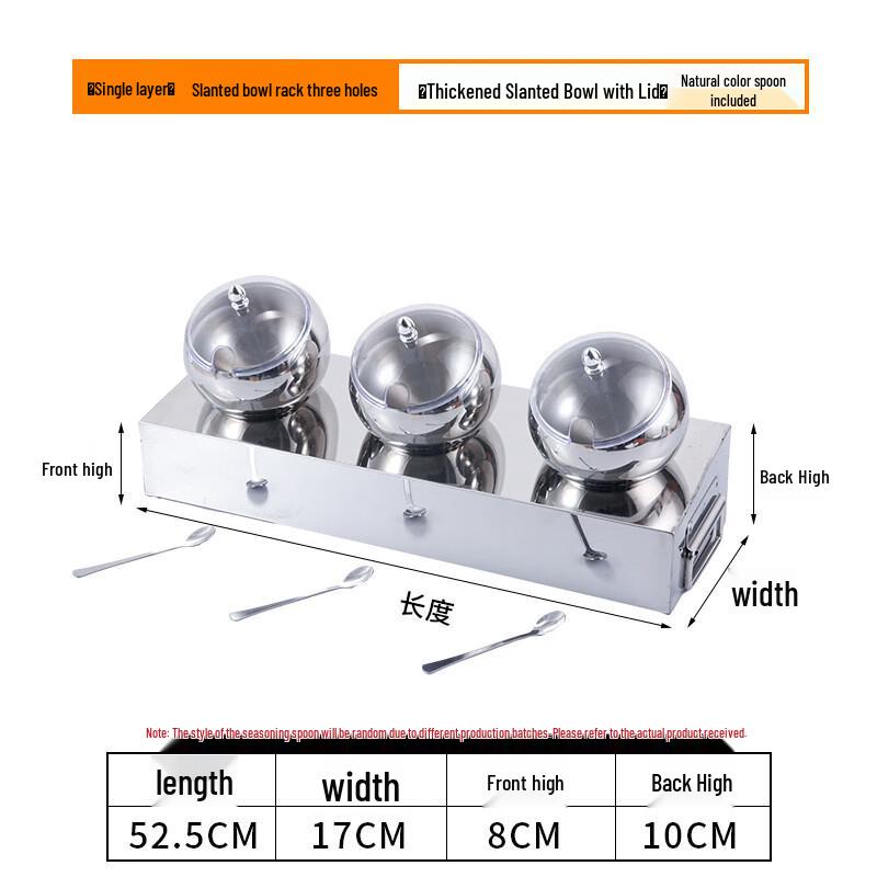 Stainless Steel Self-Service Condiment & Snack Display Stand