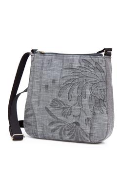 Crossbody přes rameno vyrobeno v japonštině tomel tanin kjótské plátno dárek k narozeninám pro maminku barvené uhlem [crearekiki] Dámská taška, taška, lehká,