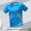 Koszulka męska Gym Summer Quick Dry Breathable Outdoor Run Fitness Sports Short Sleeve Casual O-Neck Men Gym Sportswear T-shirt