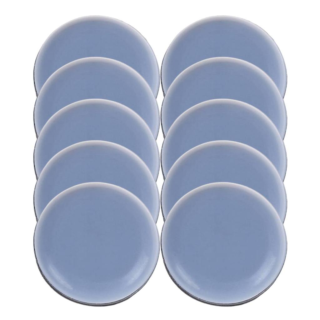 10pcs Furniture Leg Sliding Mat Anti Noise Household Table Chair Foot Mat Floor Protector Mobile Self-adhesive Non Slip Mat