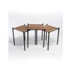 Nesting Table Metal Nesting Table (3-piece Square Nesting Table)