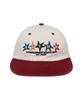 Yunibeoseugameonteu Athletic Two-Tone Washed Cap_Burgundy