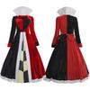 Midoriya Queen of Hearts Alice In Wonderland Dress, Cosplay Costume, Performance Outfit, Halloween, Christmas Costume (Size L)