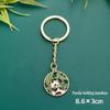 Chinese Style Panda Metal Keychain