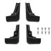 4pcs New Car Mud Flaps Splash Guards Fenders Suitable For Mazda CX60 2024 Black ABS Mudguards High Quality Exterior Accessories