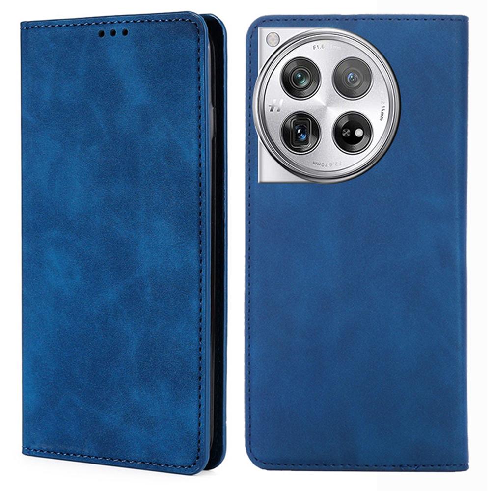 PU Leather Shell for OnePlus 12 5G Phone Case Stand Card Slots Cell Phone Cover