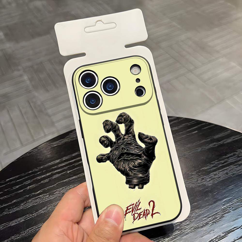 Horror Movie Evil Dead Phone Case For IPhone 17 Air 16 E Pro Max 15 14 13 Mini 12 Pro 11 Max Plus Black Soft Shell