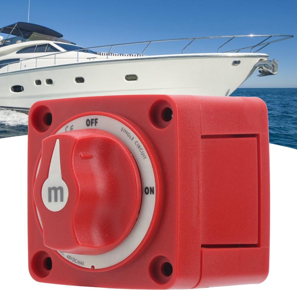 Durable 48V Battery Isolator Switch 300A Waterproof Power Off Switch Battery Disconnect Switch Small Boats