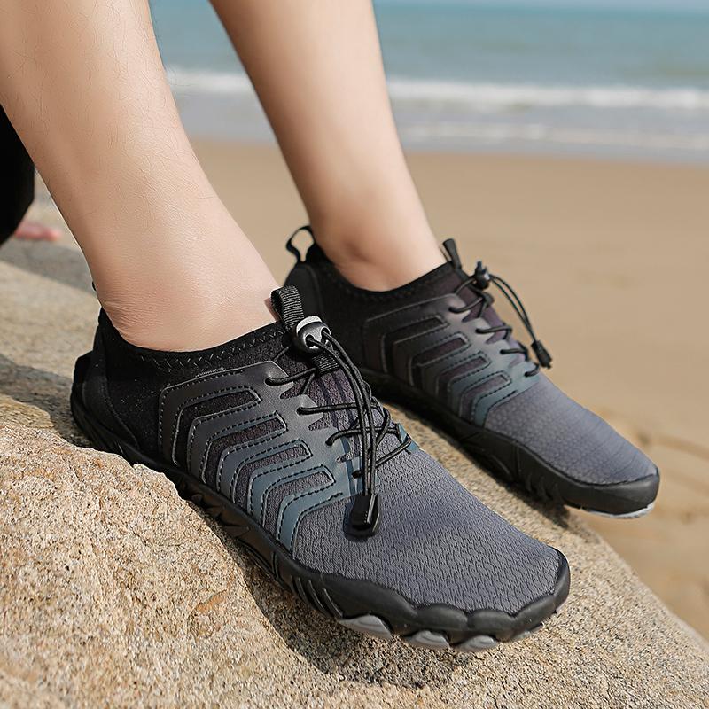 Men Women Barefoot Aqua Shoes Quick Dry Swim Water Shoes Upstream Beach Sandals FitnessYoga Footwear River Sea Diving Surfing Wading Sneakers 