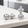 Double 1/4 Screw Universal Adjustable Mount With 360Swivel Ball Head Bracket For Display Monitor Bike Phone Holder