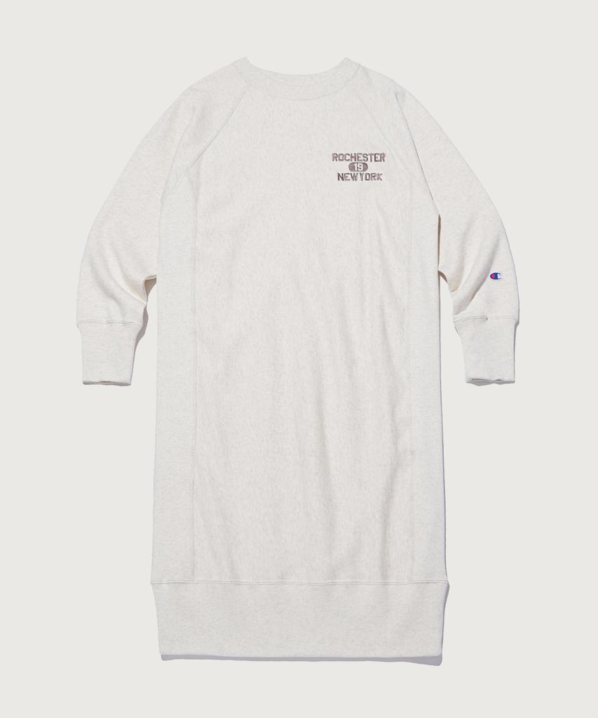 CHAMPION Women'S Reverse Weave French Terry Dress Cream