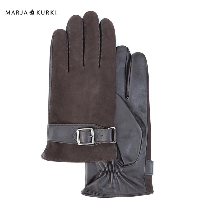 MARJA KURKI Men's Sheepskin Leather Winter Gloves