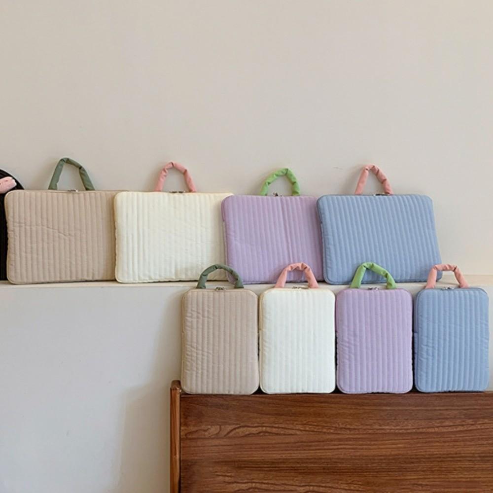 Portable Laptop Sleeve Cover Bag Korean Style Lightweight Computer Protective Case Shockproof Soft Case Notebook Sleeve Pouch