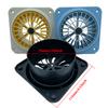 60/75/90mm Încălzitor diesel Conductă pentru aer cald Ieșire de aerisire cu ventilator negru pentru Webasto pentru Eberspacher Mașină Camion Camper VAN