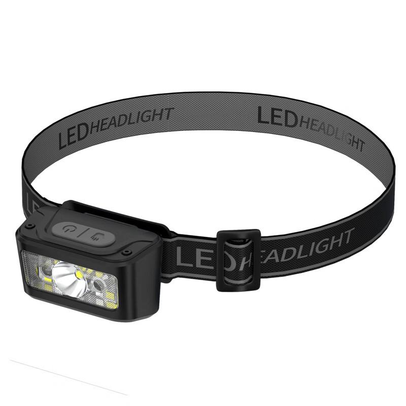 Ultralight Sensor Rechargeable Headlamp & Cap Light