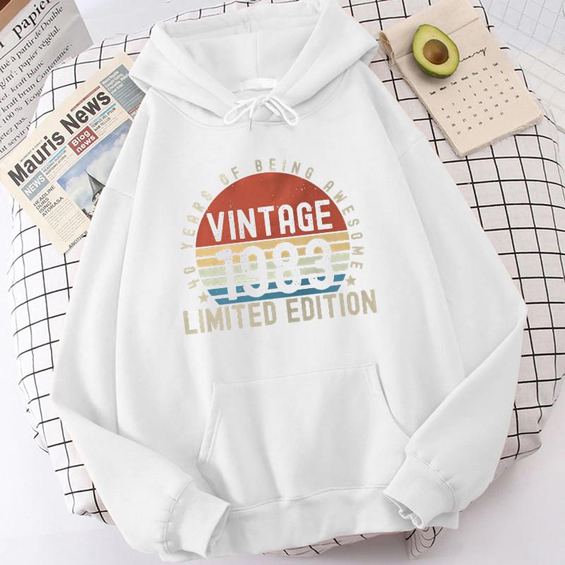 (Unisex Hoodie)New Made In 1973 50 Years Of Perfection Print Hoodies Women Spring Autumn Fashion Pullovers