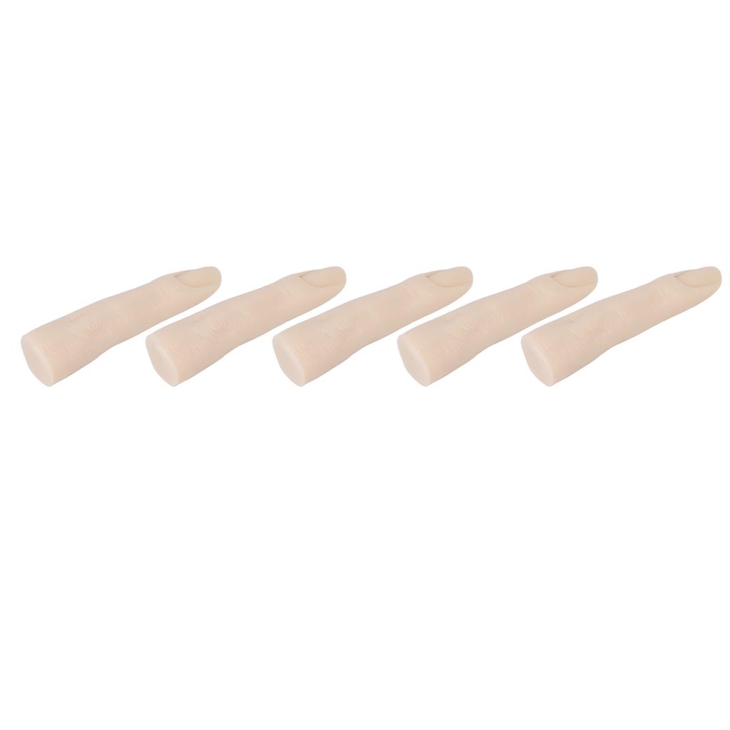 Silikon Übungsfinger für Tattoo Acrylnägel Übung Flexible Gelenke Nagel Finger