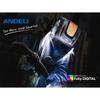 ANDELI Auto Darkening Welding Helmet with Large Viewing True Color Welding Mask 6 Arc Sensor 1/1/1/2 for Welding Cut Grind Area
