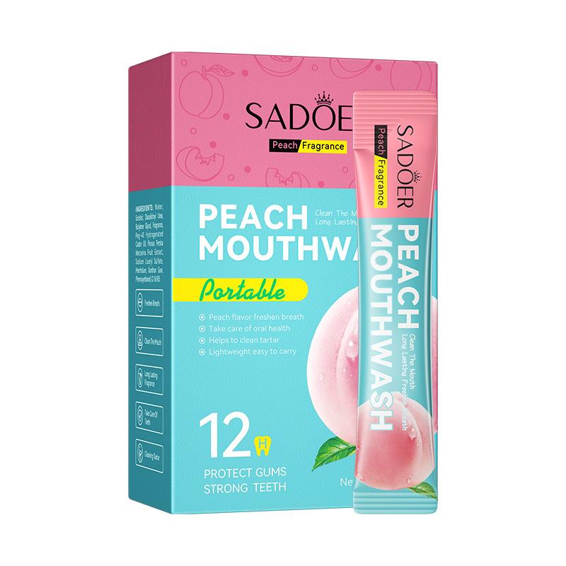 20pcs Fruity Mouthwash Disposable Mouthwash Fresh Breath Long-lasting Aroma Clean Teeth Maintain A Healthy Oral Environment