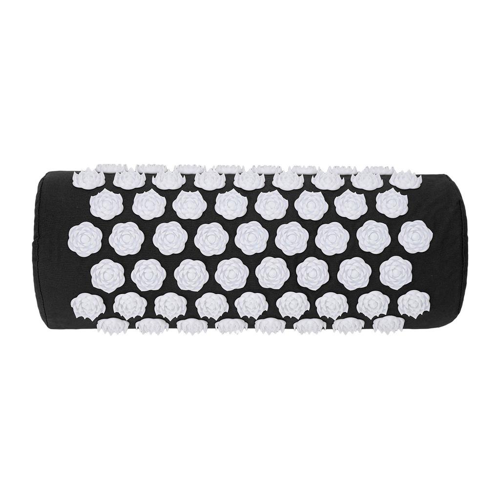 Massager Cushions for Yoga Acupressure Pillow Muscle Relax Back Pain Relief Pillow Black
