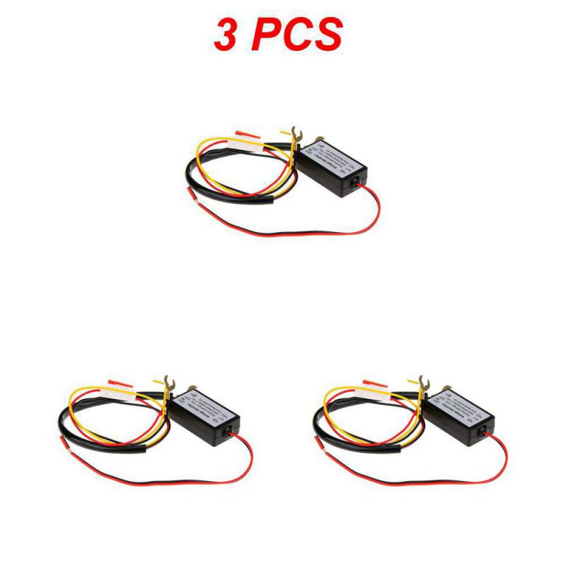 1~10PCS Car Daytime Running Light Controller Intelligent LED Delay Controller Automatic ON/OFF Harness Controller Module DRL