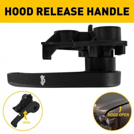 Hood Latch Release Handle & Base NEW for 11-19 Hyundai Sonata 11-16 Kia Optima