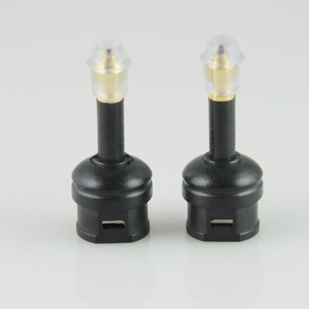Chic SPDIF High Quality Audio Mini Jack Plug Useful 3Pcs Black Optical To 3.5mm Adapter Toslink