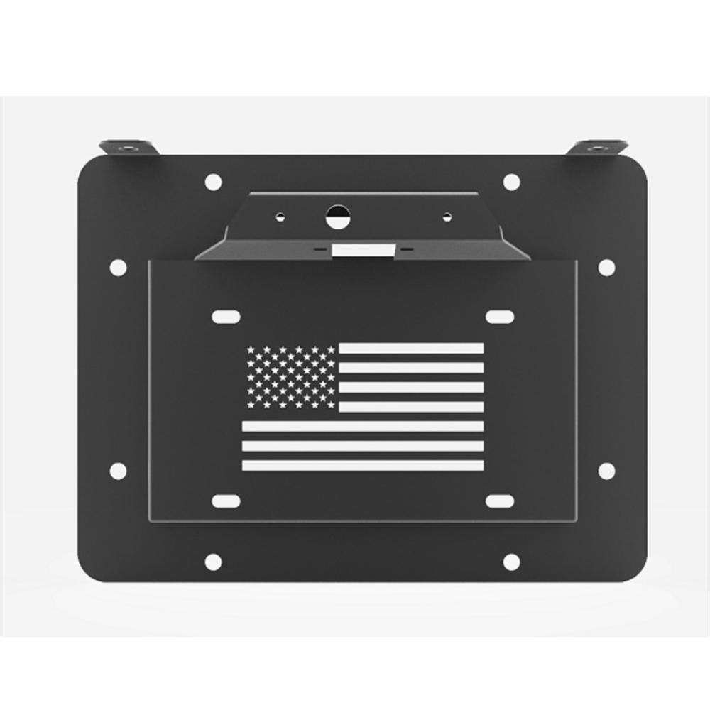 License Plate Frame Bracket - For Jeep Wrangler JK JKU 2007-2018 - Alloy Steel