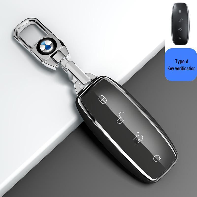 Denza D9 Car Key Case – Transparent Smart Card Holder for Men & Women