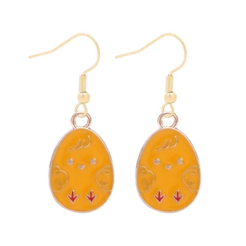 

Festive Rabbit and Carrot Studs Earrings Designs for Easter Enthusiasts With Comfortable Materials for Long Time Use