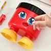 Simpatico Portapenne Cartone Animato con Piedini Grande Capacità Tondo Organizzatore da Scrivania per Materiale Scolastico e da Ufficio Scatola Decorativa Portaoggetti da Scrivania