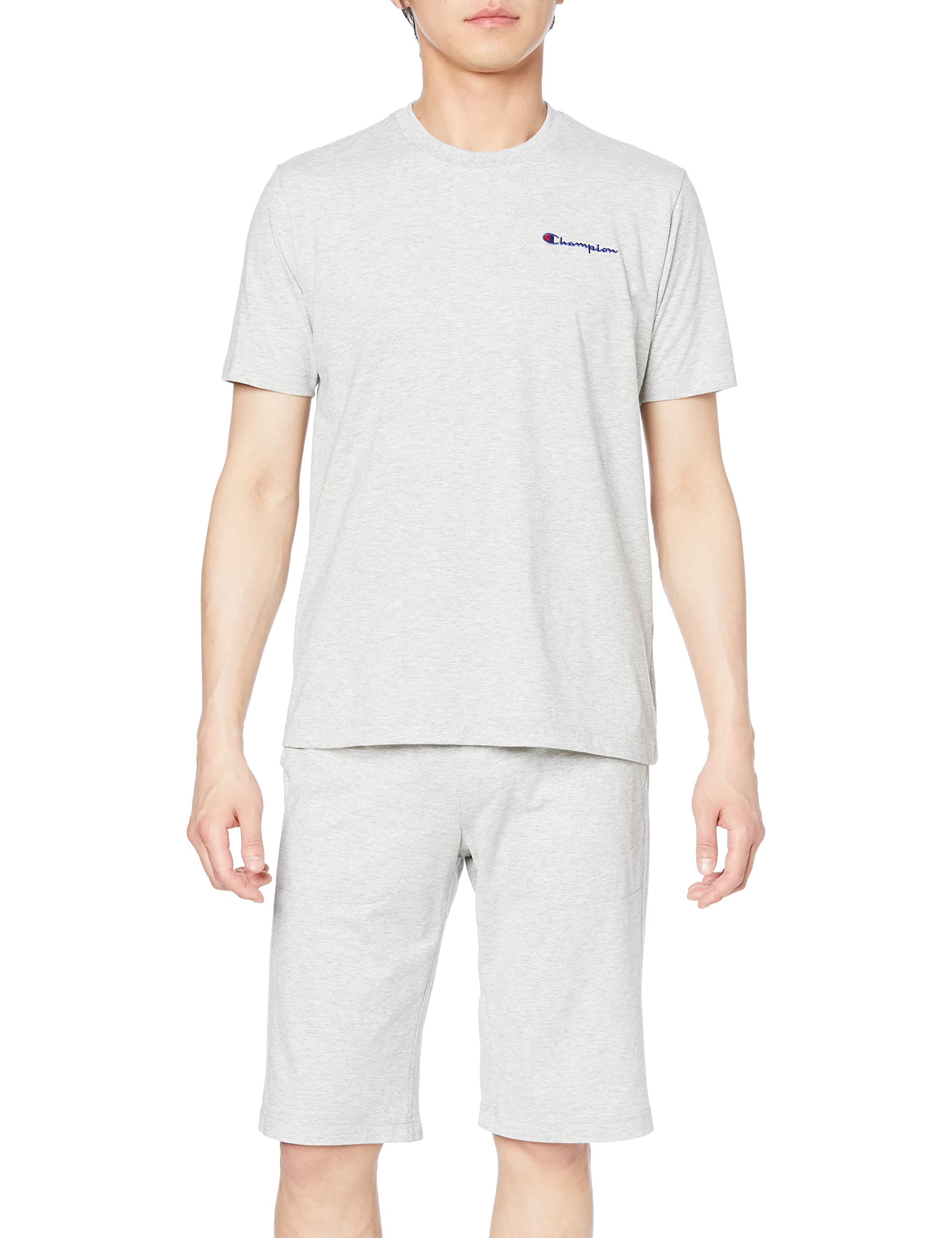 

Room Short Short Grey [Champion] Одежда, Рукава, Брюки, Футболка, Мужская, серый