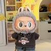 Doll Clothes For 17Cm-20Cm Cotton Dolls Labubu Clothes Doll American Hip Hop V1 V2 Doll Clothing Accessories