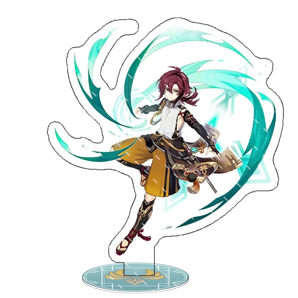 Anime Wanderer Faruzan Cyno Nahida Acrylic Stand Keychain Vertical Creative Desktop Ornament Game Accessories