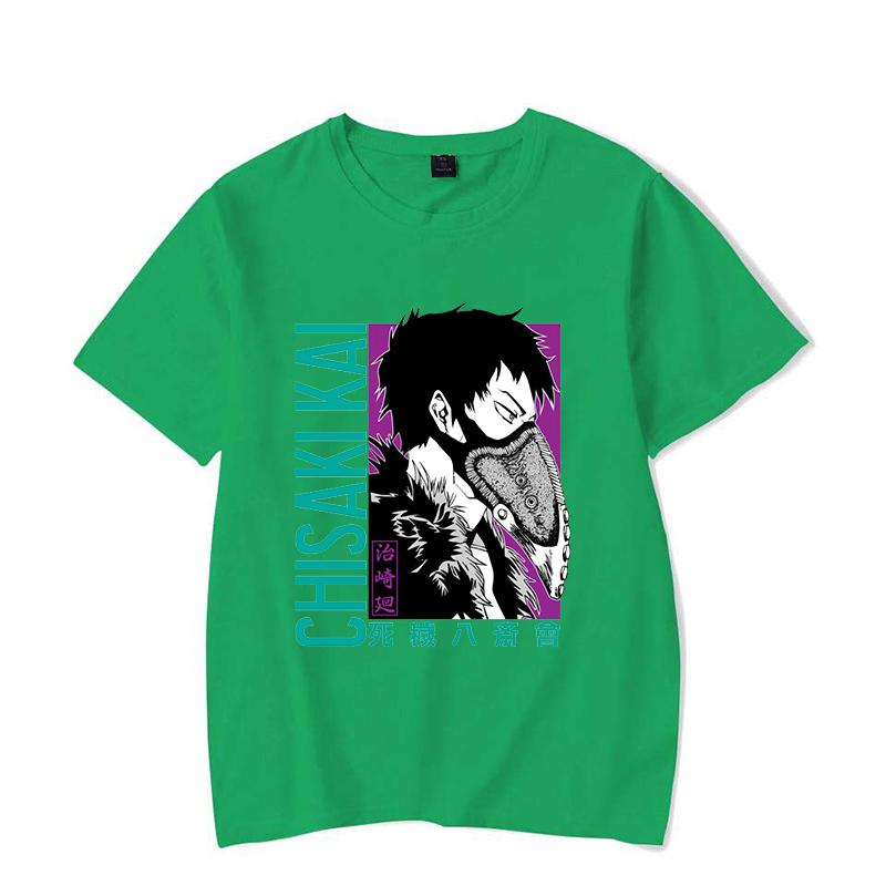 Fashion Anime Chisaki Kai Printed Short Sleeve Anime Chisaki Kai T-Shirt For Women Summer Casual T-Shirts Creative Tops