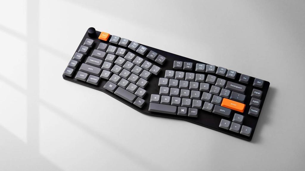 Keychron K15 Max Alice Layout QMK Wireless Custom Mechanical US RGB Gateron Mechanical Compatible with Mac and Windows 75% Keyboard,