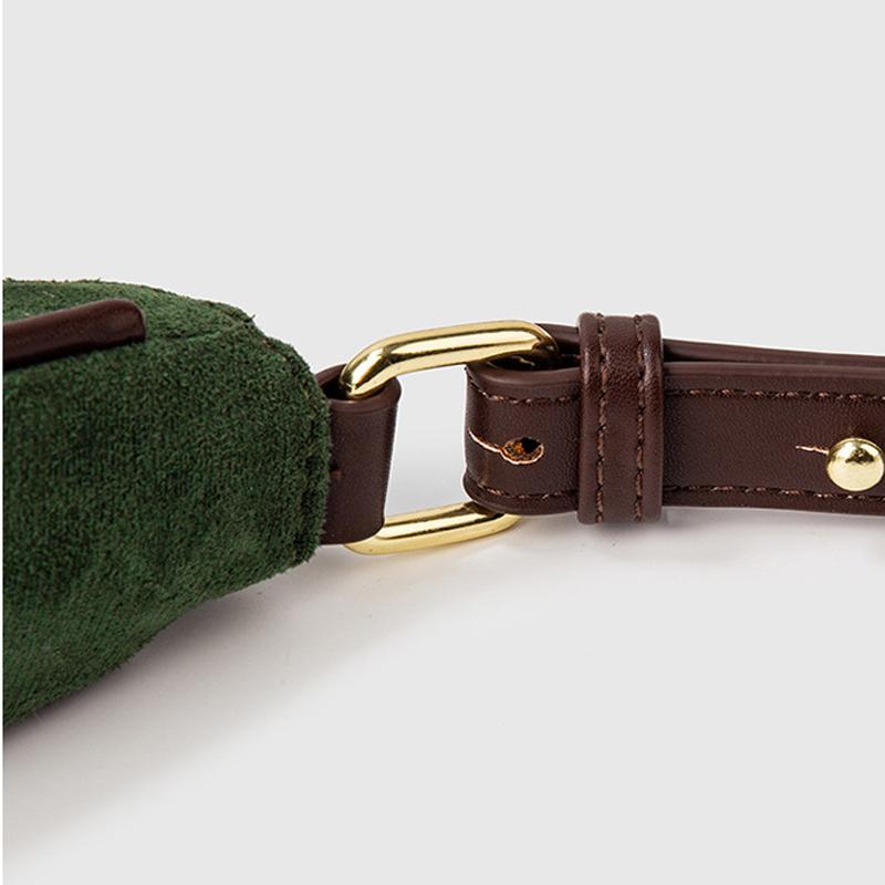 Aliwood Fashion Women Bag Armpit Shoulder Bag Nubuck Leather Brand Luxury Hobos Handbags Elegant Ladies Crossbody Bags with Doll