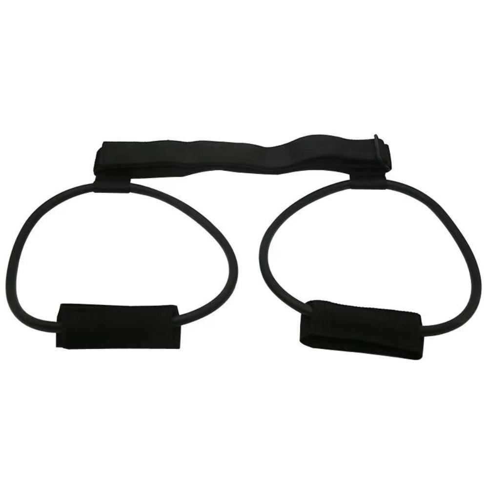 Non-Slip Strength Bands Padded Cuffs Booty Belt Portable Exercise Cord Fitness