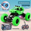 Off-Road Remote Control Climbing Car: High-Speed, 2.4G, Four-Channel, Rechargeable with Lights – Dynamic Toy Vehicle for Kids.