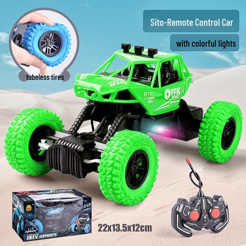 Rechargeable Remote Control Off-road Car for Kids - Four-Channel Electric Toy Gift