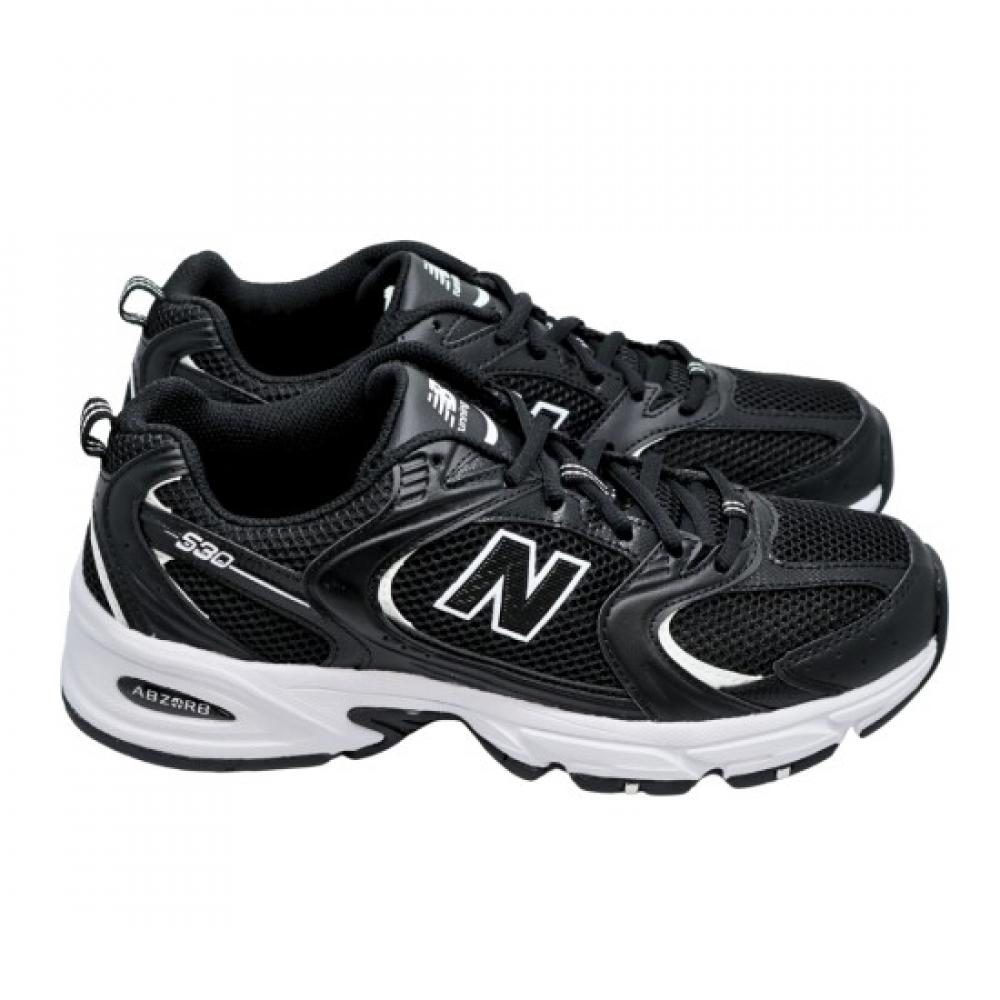 New Balance 530 Unisex Running Shoes Black White Mr530sd