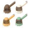 Pet Bath Brush with Shampoo Dispenser Dog Shower Brush Gentle Massage Pet Brush for Dogs And Cats Bath Shower Tool