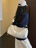 Star Canvas Tote: Versatile Crossbody Travel Bag with Large Capacity